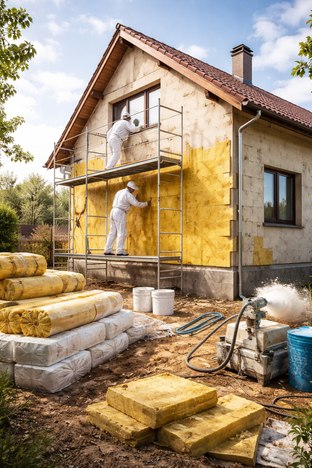 Профессиональное утепление домов в Луге — тепло, надежность, экономия