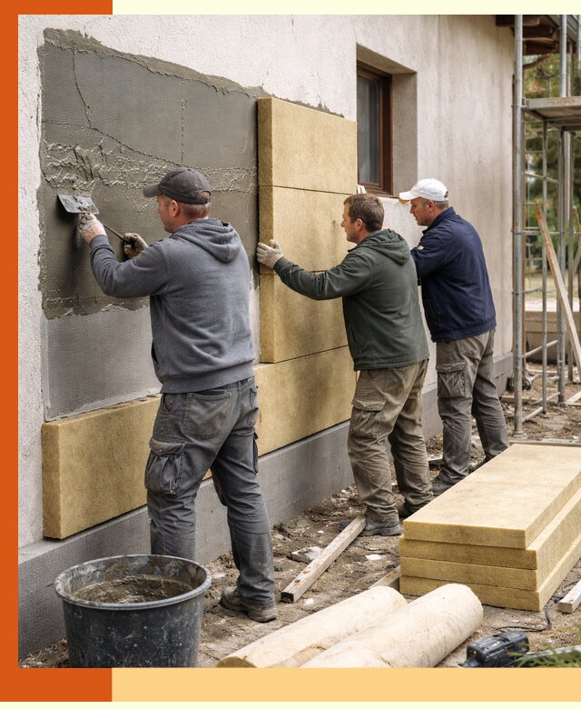 Утепление частного дома в Луге — тепло, экономия и надежность