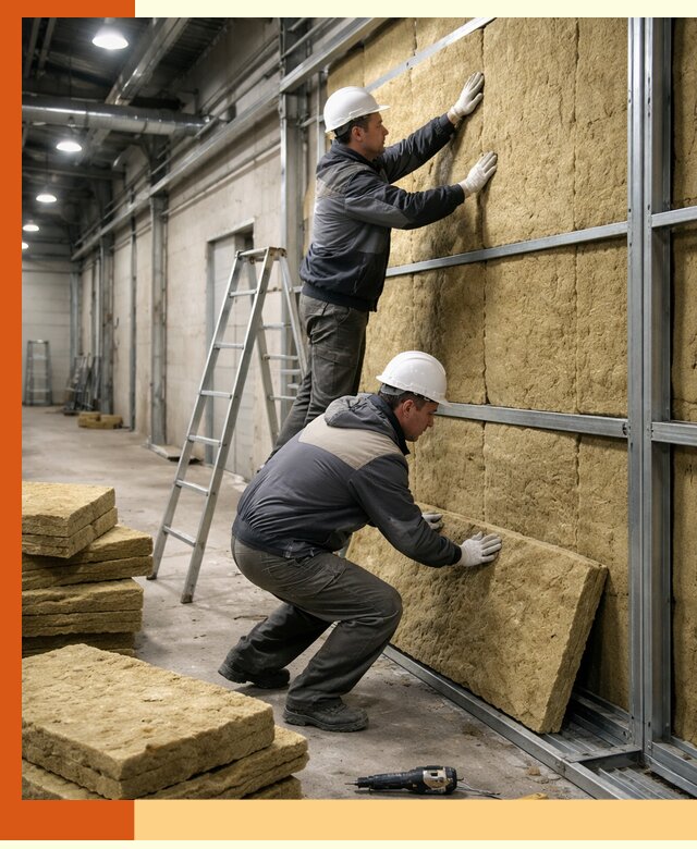 Утепление цеха под ключ в Луге с гарантией качества