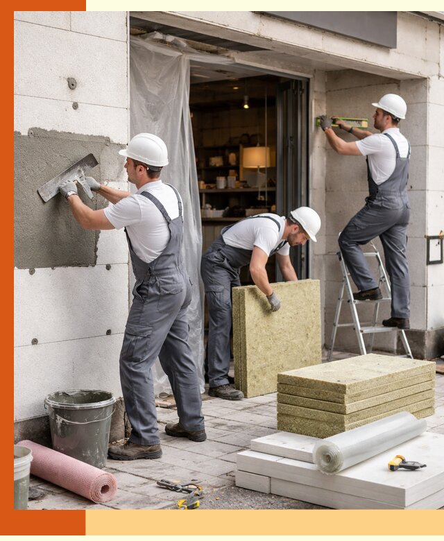 Утепление кафе в Луге: профессиональная теплоизоляция и монтаж