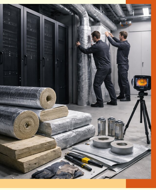 Утепление серверной в Луге от 8764 руб./м² — комплексно под ключ | ТепломастерЛга