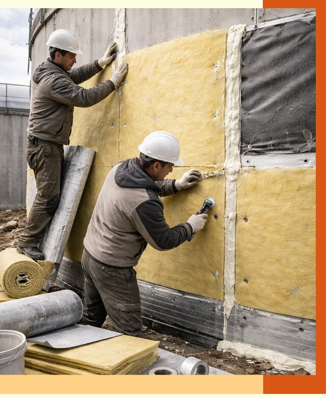 Утепление резервуара в Луге от 28353 руб/м2 — монтаж ППУ и комплекс под ключ | ТепломастерЛга