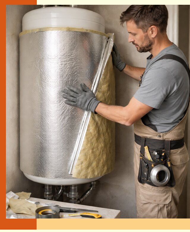 Утепление бойлера в Луге для снижения теплопотерь и экономии энергии