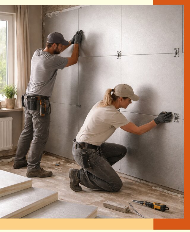 Утепление PIR панелями в Луге от 4330 руб. под ключ | ТепломастерЛга