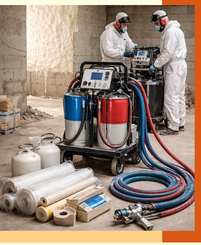 Аренда установки для напыления ППУ в Луге от 36085 руб. | ТепломастерЛга