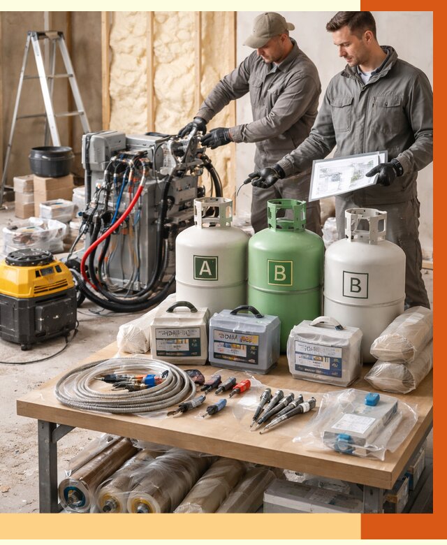 Продажа компонентов ППУ с консультацией в Луге от 4330 руб. | ТепломастерЛга